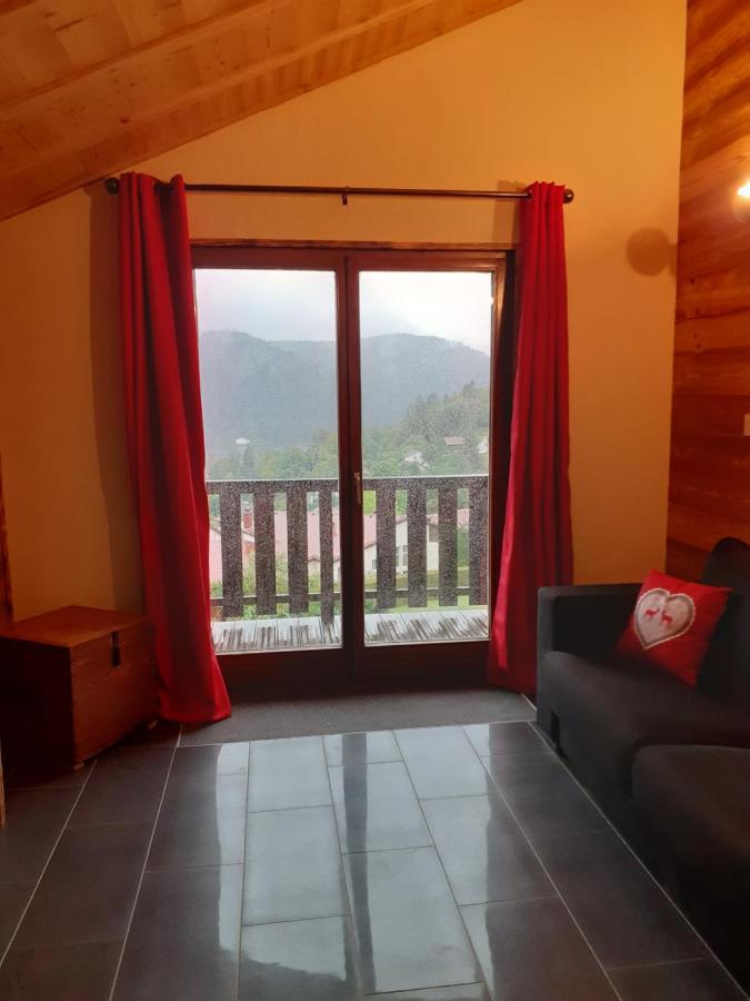 Esprit Myrtille Balcon Vue Lac Gerardmer Bagian luar foto