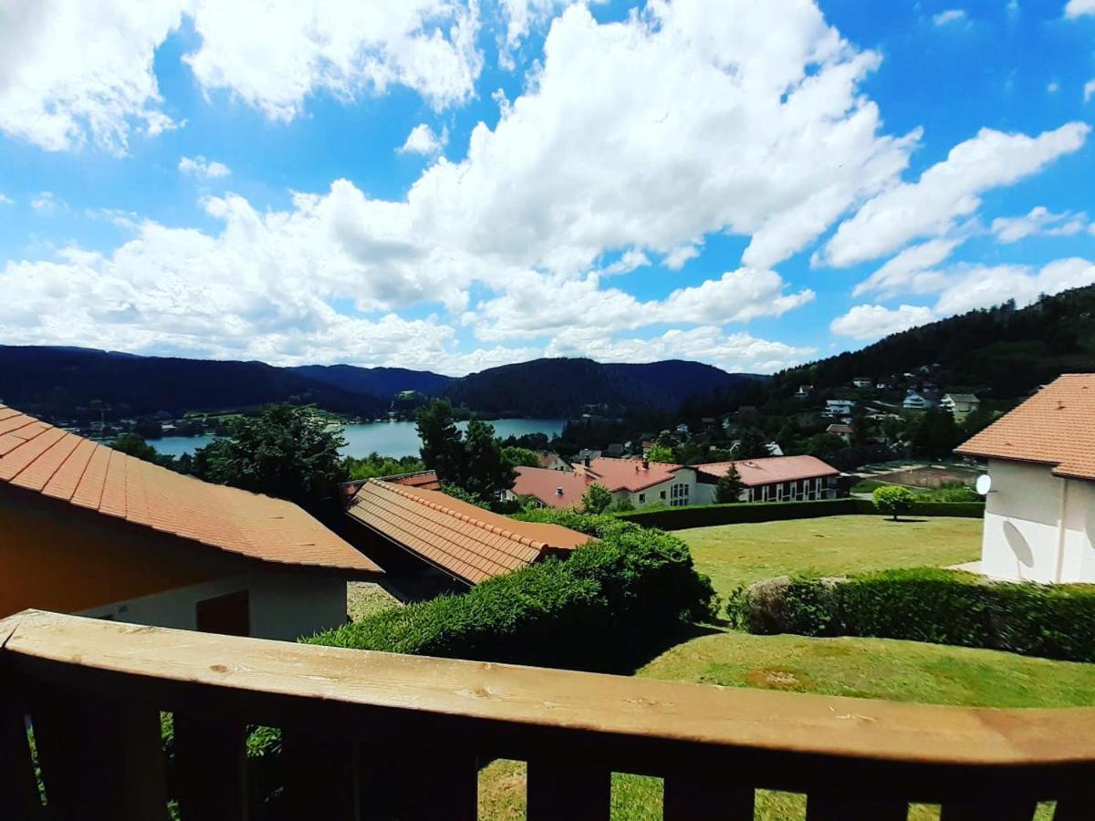 Esprit Myrtille Balcon Vue Lac Gerardmer Bagian luar foto