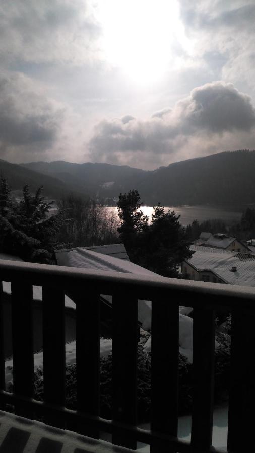 Esprit Myrtille Balcon Vue Lac Gerardmer Bagian luar foto